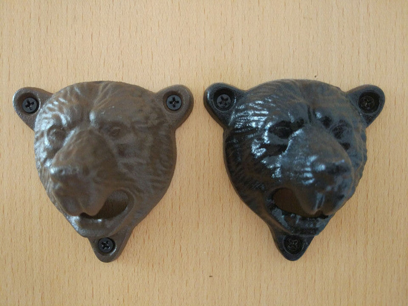 Cast-Iron Bear Wall Opener