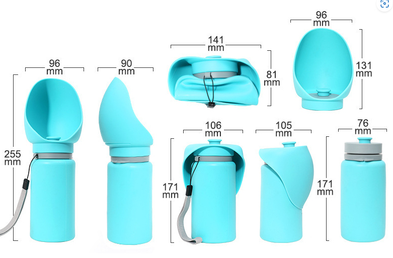 TrailSip Folding Pet Water Bottle