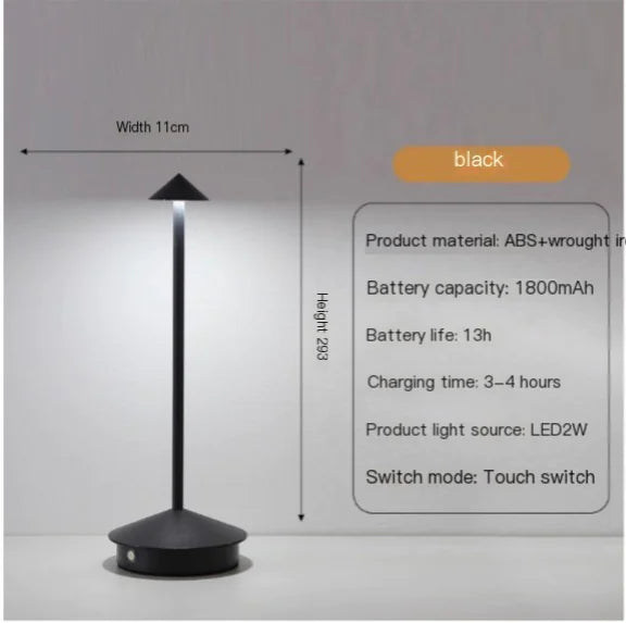 Sleek Minimalist LED Desk Lamp
