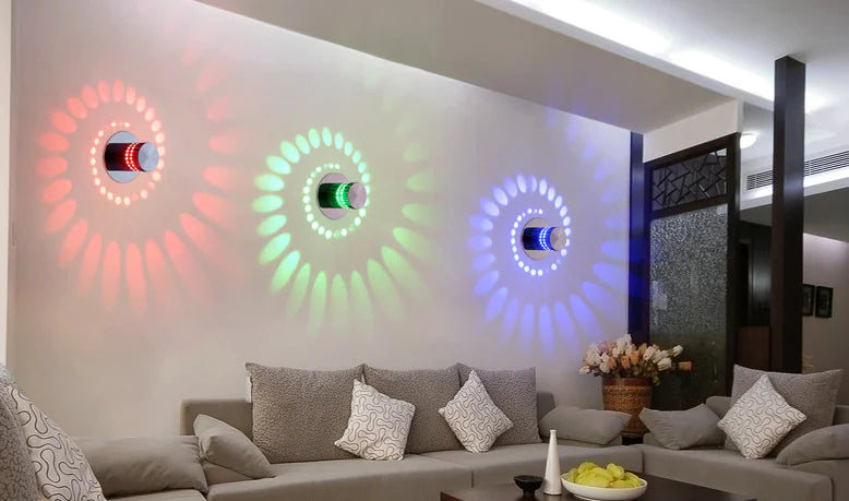 Sleek Multi-Color LED Wall Sconce
