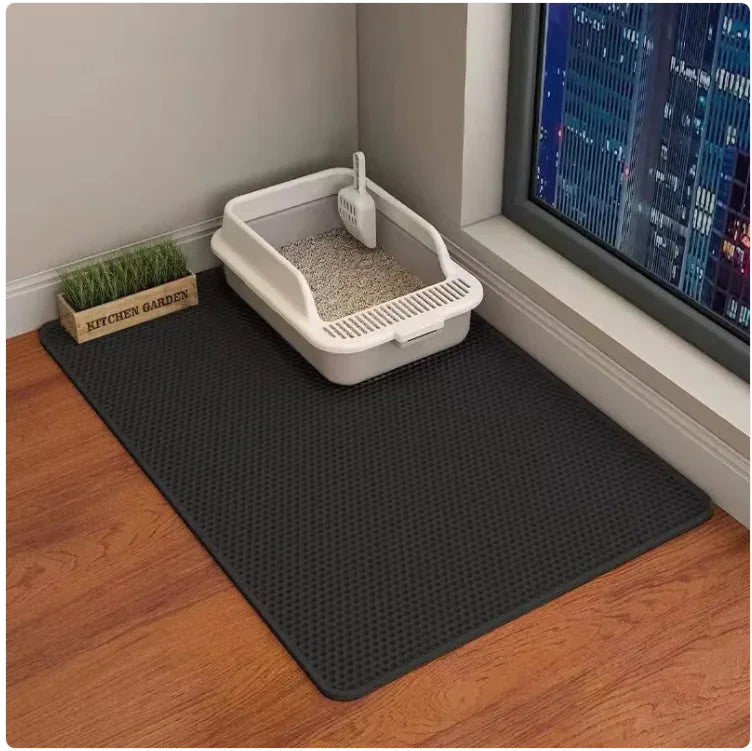 Dual-Layer Litter Control Mat