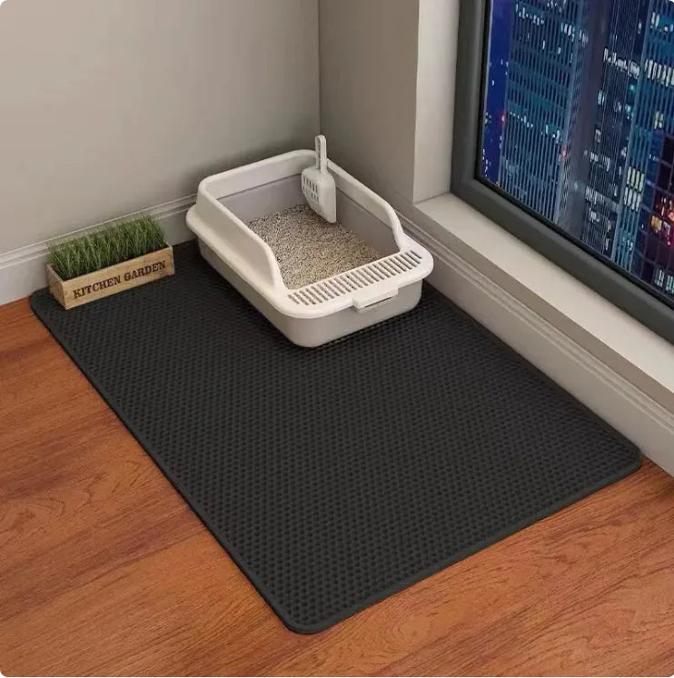 Dual-Layer Litter Control Mat