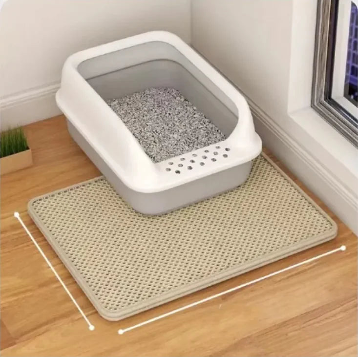 Dual-Layer Litter Control Mat