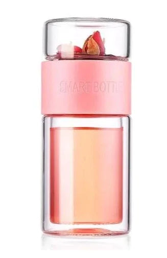 Travel-Ready Dual-Layer Glass Tea Brewer