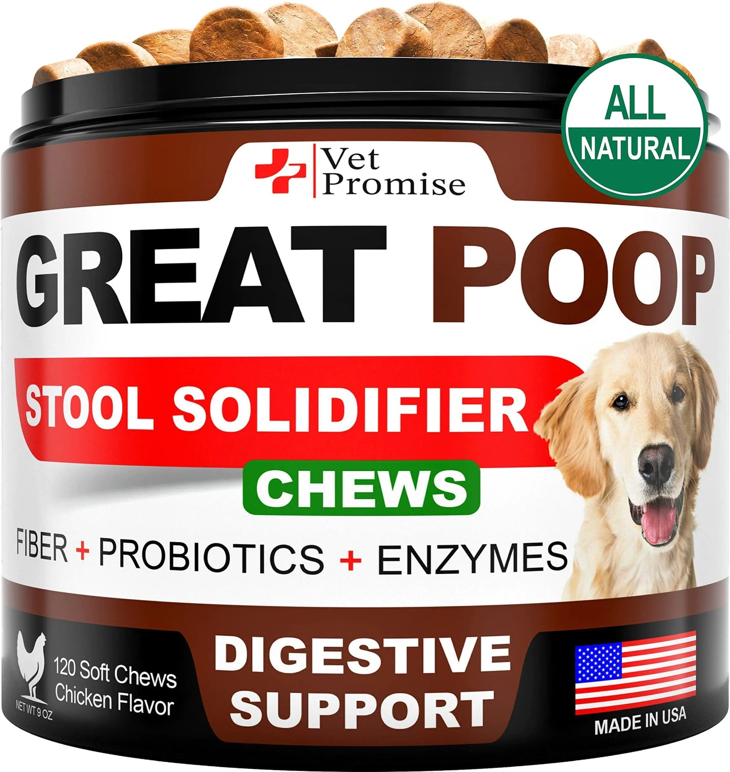 Healthy Digest Fiber Chews for Dogs