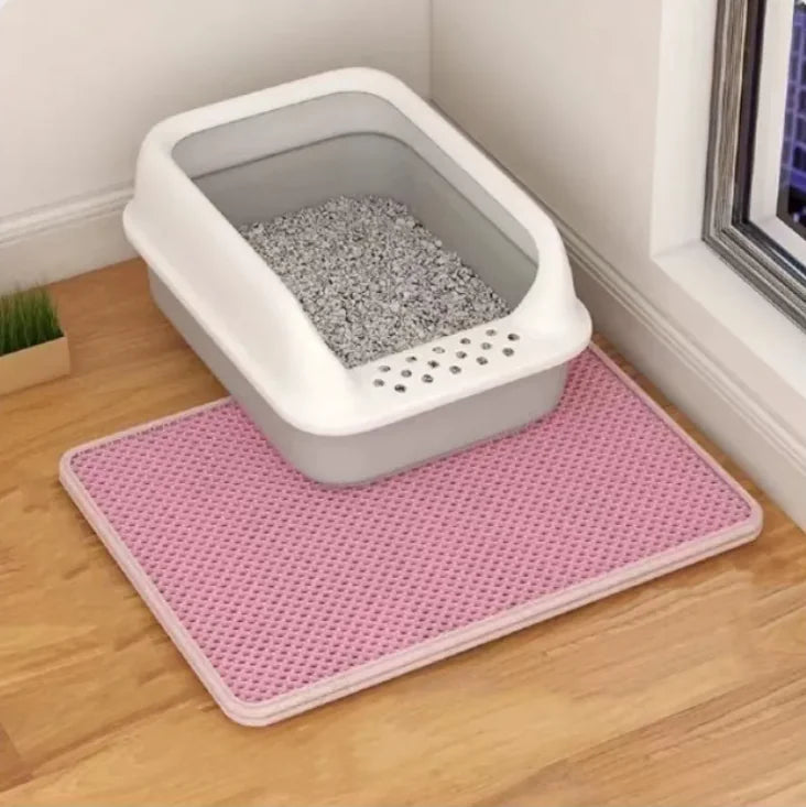 Dual-Layer Litter Control Mat